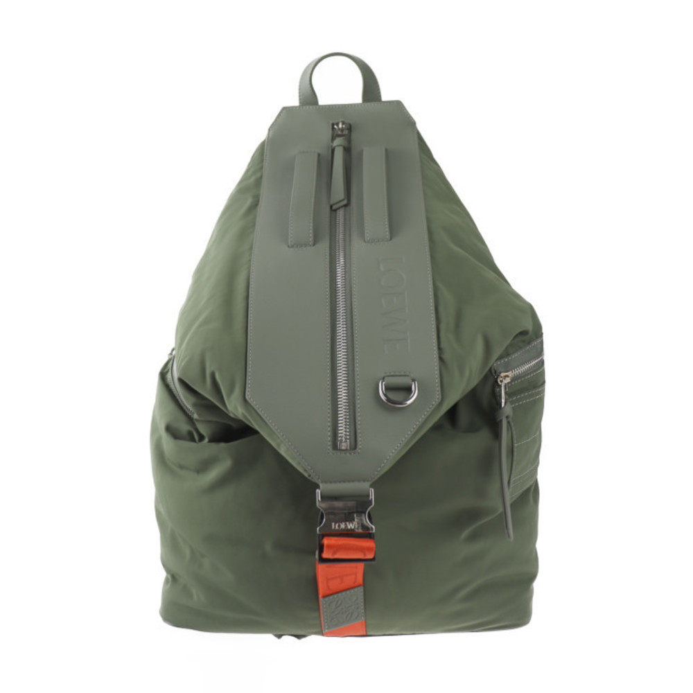 Loewe Convertible Backpack Rucksack Nylon Leather… - image 1